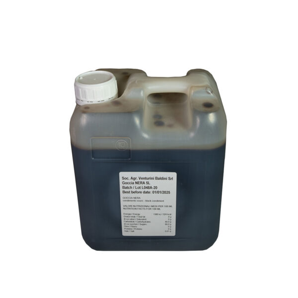 Venturini Baldini Goccia NERA 8+ aastat laagerdatud balsamiiko 5 ltr kanister