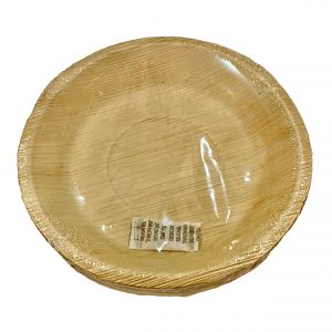 Palmilehest keskmine taldrik ümmargune 20 cm (10 tk) BBQ Entertainment OÜ2