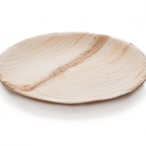 Palmilehest keskmine taldrik ümmargune 20 cm