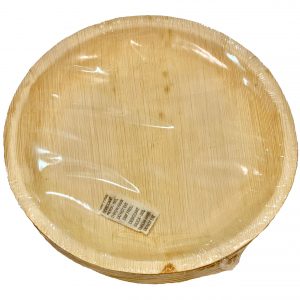 Palmilehest suur taldrik ümmargune 25 cm (10 tk) BBQ Entertainment OÜ2