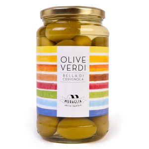 Suured Rohelised Oliivid Kividega Frantoio Muraglia Bella Di Cerignola 580 Ml