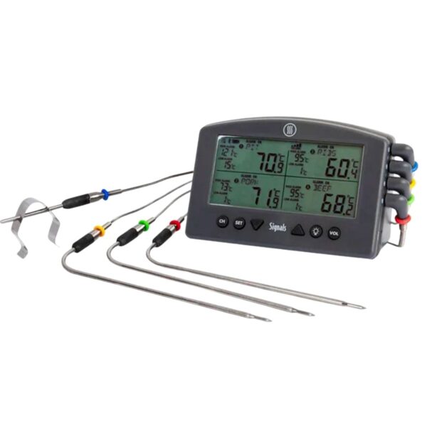 ETI SIGNALS 4 Channel WIFI & BLUETOOTH BBQ Thermometer KIT
