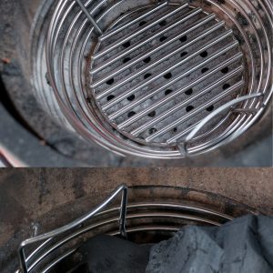 Roostevabast Terasest Söekorv : Charcoal Basket Junior KJ15091121.