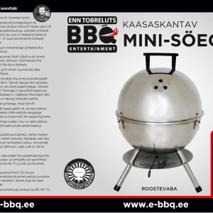 EAN 0726754941061 BBQ Entertainment Kaasaskantav MINI SÖEGRILL Pakend1