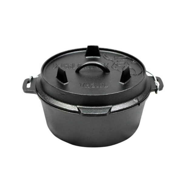 VALHAL malmist haudepott / Dutch Oven Cast Iron Casserole 3,8 L
