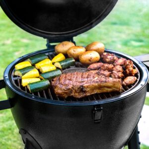 CharGriller AKRON® Kamado Söegrill (must) 6