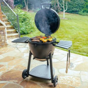 CharGriller AKRON® Kamado Söegrill (must) 7