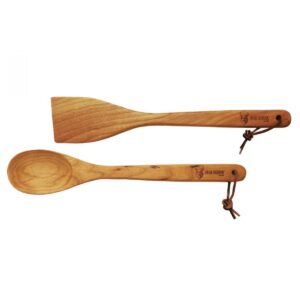 EAN 8719326497716 Ja 8719326497709 VALHAL Kirsipuust Lusikas Ja Spaatel