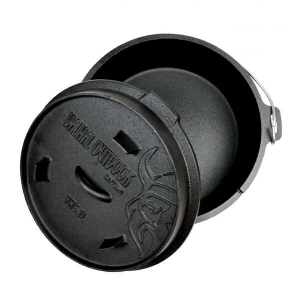 VALHAL malmist haudepott / Dutch Oven Cast Iron Casserole 6,1 L