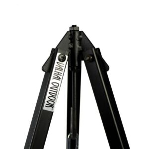 EAN 8720256612063 VALHAL Lõkke Statiiv Malmist Pottidele : BBQ Accessory Tripod Adjustable With 4 Chains