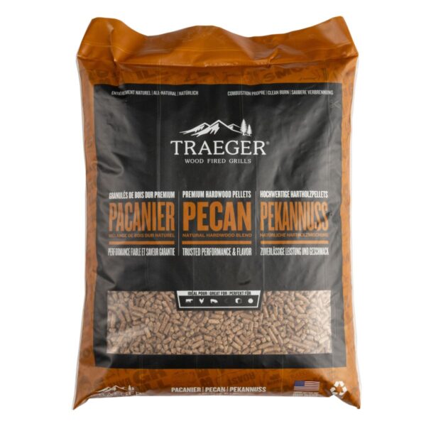 TRAEGER PECAN puidupelletid suitsuahjule 9 kg