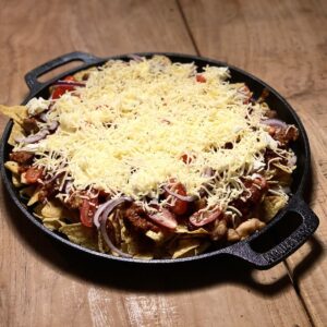 Valhal Outdoor Skillet Plancha Gietijzer Met Handg