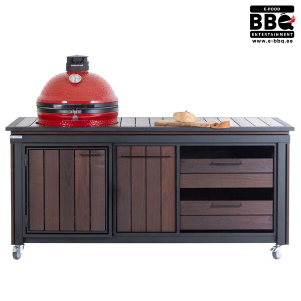 Komplekt: Väliköök Jane 1900 + keraamiline grill Kamado Joe ® Classic II Stand Alone