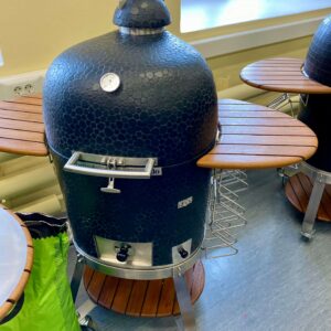 BBQ Entertainment OÜ Komplekt KOMODO KAMADO 19” TT MATTE BLACK PEBBLE & Lisad.