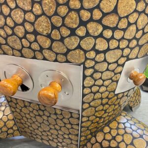 BBQ Entertainment OÜ Komplekt KOMODO KAMADO 21” Supreme OLIVE GOLD PEBBLE & Lisad...