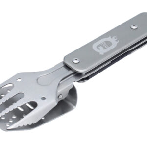 EAN 5060252163514 ProQ Travel 4in1 Multi Tool, Kokkupandav Multifunktsonaalne Grillitööriist (grilltangid, Labidas, Kahvel, Pudeli Avaja)