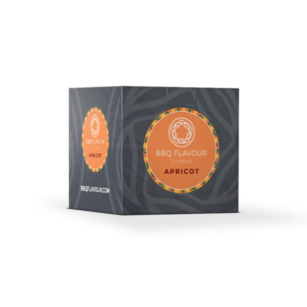 Aprikoosipuu puidutükid BBQ Flavour 2,3 kg kast