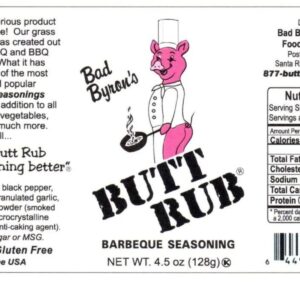 Maitseainesegu Bad Byron’s Butt Rub 737g