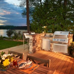 BBQ Entertainment Napoleon Built In 700 Series 32″ Tagumise Infrapunapõletiga Integreeritav Gaasigrill. (6)