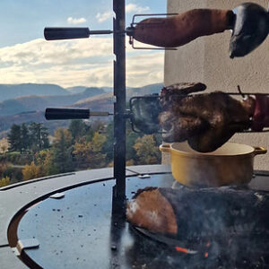 BBQ Entertainment ROTISSERIE D98cm Komplekt Mootoriga (4)