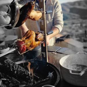 BBQ Entertainment ROTISSERIE D98cm Komplekt Mootoriga (5)