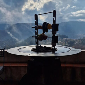 BBQ Entertainment ROTISSERIE D98cm Komplekt Mootoriga (6)