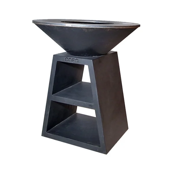 COEO must tulease/grill BRASERO / FIREPIT TRIO H100cm D98cm (BLACK)