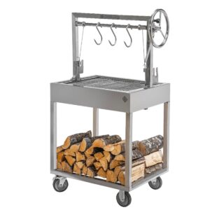 BBQ Entertainment OÜ 7350133240914 OMB K01140 Omberg Asado Gaucho 800 (komplektis Riiul Ja Käru) 2