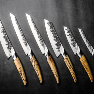 BBQ Entertainment Forged KATAI Santoku Knife NUGA 14 Cm (1)