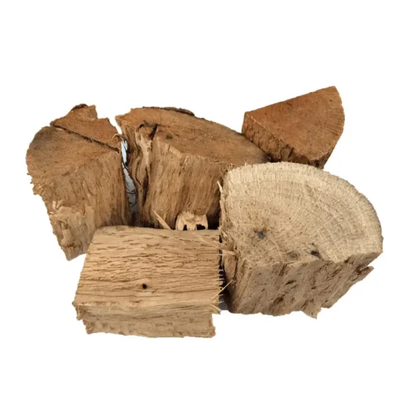 SMOKEY OLIVE WOOD - Holm Oak tammepuust suitsuklotsid / puidutükid 1,5 kg