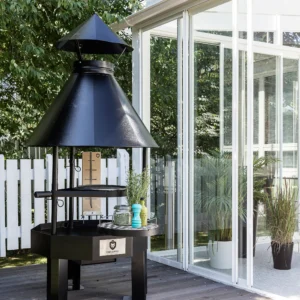 BBQ Entertainment CARELIA GRILL 9K 80 LOW, BLACK (1)