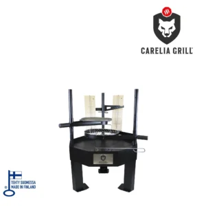 BBQ Entertainment CARELIA GRILL 9K 80 LOW, BLACK (5)
