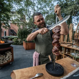 BBQ Entertainment Forged OLIVE Butcher Knife LIHUNIKUNUGA 25,5 Cm (3)