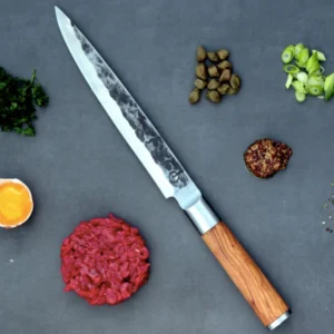 BBQ Entertainment Forged OLIVE Carving Knife KÖÖGINUGA 20,5 Cm (1)