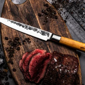 BBQ Entertainment Forged OLIVE Carving Knife KÖÖGINUGA 20,5 Cm (3)