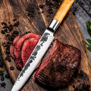 BBQ Entertainment Forged OLIVE Carving Knife KÖÖGINUGA 20,5 Cm (6)