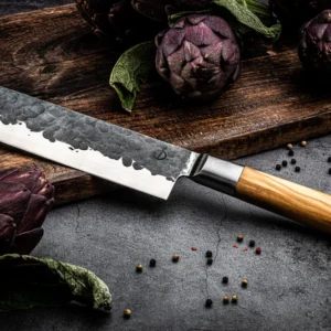 BBQ Entertainment Forged OLIVE Vegetable Knife KÖÖGIVILJANUGA 17,5 Cm (1)