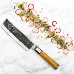 BBQ Entertainment Forged OLIVE Vegetable Knife KÖÖGIVILJANUGA 17,5 Cm (4)