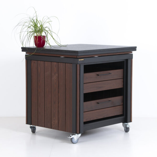 Ratastel kapp terrassile kahe sahtliga