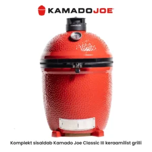 BBQ Entertainment Valikook JANE 1600 Puidust Tasapinnaga Ja Kamado Joe Classic III (3)