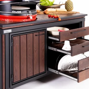 BBQ Entertainment Valikook JANE 1600 Puidust Tasapinnaga Ja Kamado Joe Classic III (4)