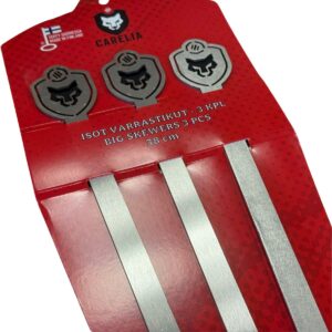 CARELIA GRILL® SUURED LAIAD GRILLVARDAD LARGE FLAT SKEWERS (3 Tk Komplektis) 4082