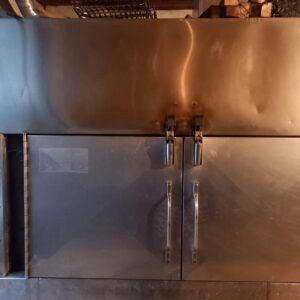 Renoveeritud ülisuur Propaangaasi Ja Puuhalgudega Töötav OLE HICKORY SMOKE PIT Mudel SSL (BBQ Entertainment OÜ) IMG 9397