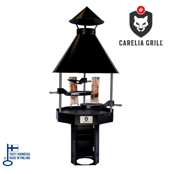 CARELIA GRILL® 9K-100 PREMIUM HIGH, BLACK