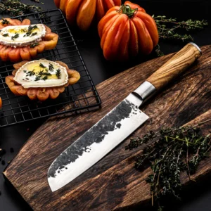Ranku Darbo Peilis Santoku 18 Style De Vie Olive Forged 1