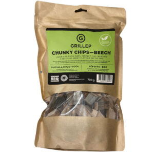 Grillep Pöögipuidust Suitsulaastud 700g Kott 1