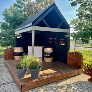 GreenCube Grillimajagrillinurk Terassiga 2