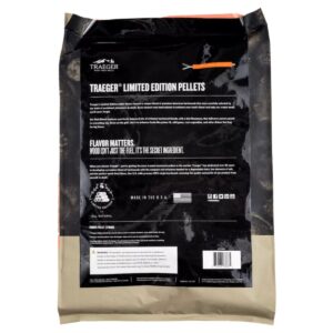 TRAEGER BOLD BLEND Puidupelletid Suitsuahjule 8,14 Kg (segu Kirsi Ja Hikkori Lehtpuust Koos Vähese Rosmariiniga) 2