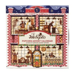 711583073908 Joe&Seph's Popkorni ADVENDIKALENDER (24 Päeva) Classic Gourmet Advent Calendar 175g (19 Flavours 24 Windows).