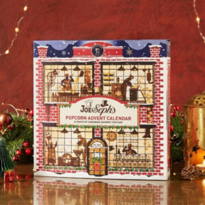 711583073908 Joe&Seph's Popkorni ADVENDIKALENDER (24 Päeva) Classic Gourmet Advent Calendar 175g (19 Flavours 24 Windows)